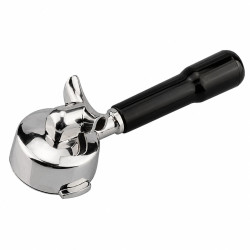 Siebträger mit Doppelauslauf 4Barista 58 mm – E61 (schwarzer Griff)