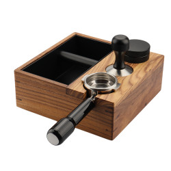 Tamper Station mit Knock box 4Barista