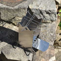 Faltbarer rocket stove