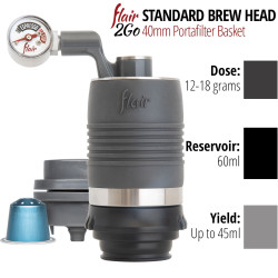 Flair 2GO Grundfarbe Schwarz | Flair espresso
