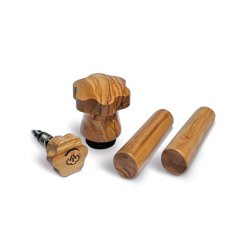 La Pavoni wood handles kit (Legno olivo) – Griffe-Set