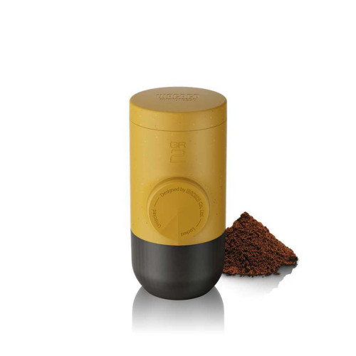 Bewertungen Reisekaffeemaschine Wacaco MiniPresso GR2 (golden ochre) - gemahlener Kaffee