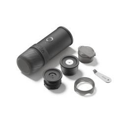 Outin Mino (Space grey) - Reise-Kaffeemaschine