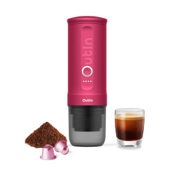 Outin Nano (Crimson Red) - Reisekaffeemaschine