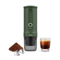 Outin Nano (Forest Green) - Reisekaffeemaschine