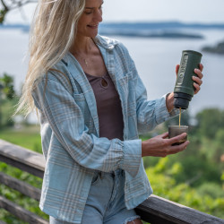 Outin Nano (Forest Green) - Reisekaffeemaschine