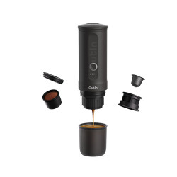 Outin Nano (Space grey) + Basket Plus (16-18g) - Weihnachtsset
