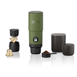 Wacaco Pixapresso (olive green) - elektrische tragbare Kaffeemaschine 