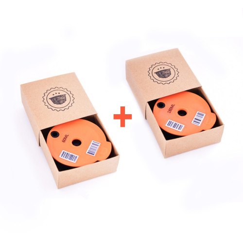 2x Wiederbefüllbare ECO Kapsel für Tassimo - 60 ml + 180 ml
