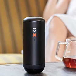 Timemore × Nuttii OX Lite – tragbare elektrische Kaffeemühle (schwarz)
