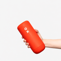 Timemore × Nuttii OX Lite – tragbare elektrische Kaffeemühle (orange)