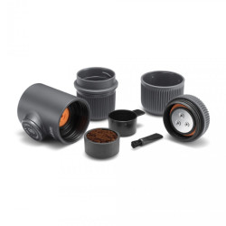 Mobile Kaffeemaschine Wacaco Nanopresso (schwartz) + weiche Kapsel
